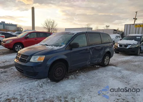 2008 Dodge Grand Caravan Se from USA, damaged, VIN 1D8HN44H08B169819